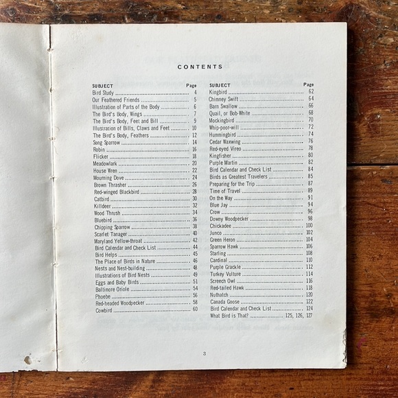 Birds To Know Vintage 60’s Colouring And Lesson Book - Picture 3 of 14